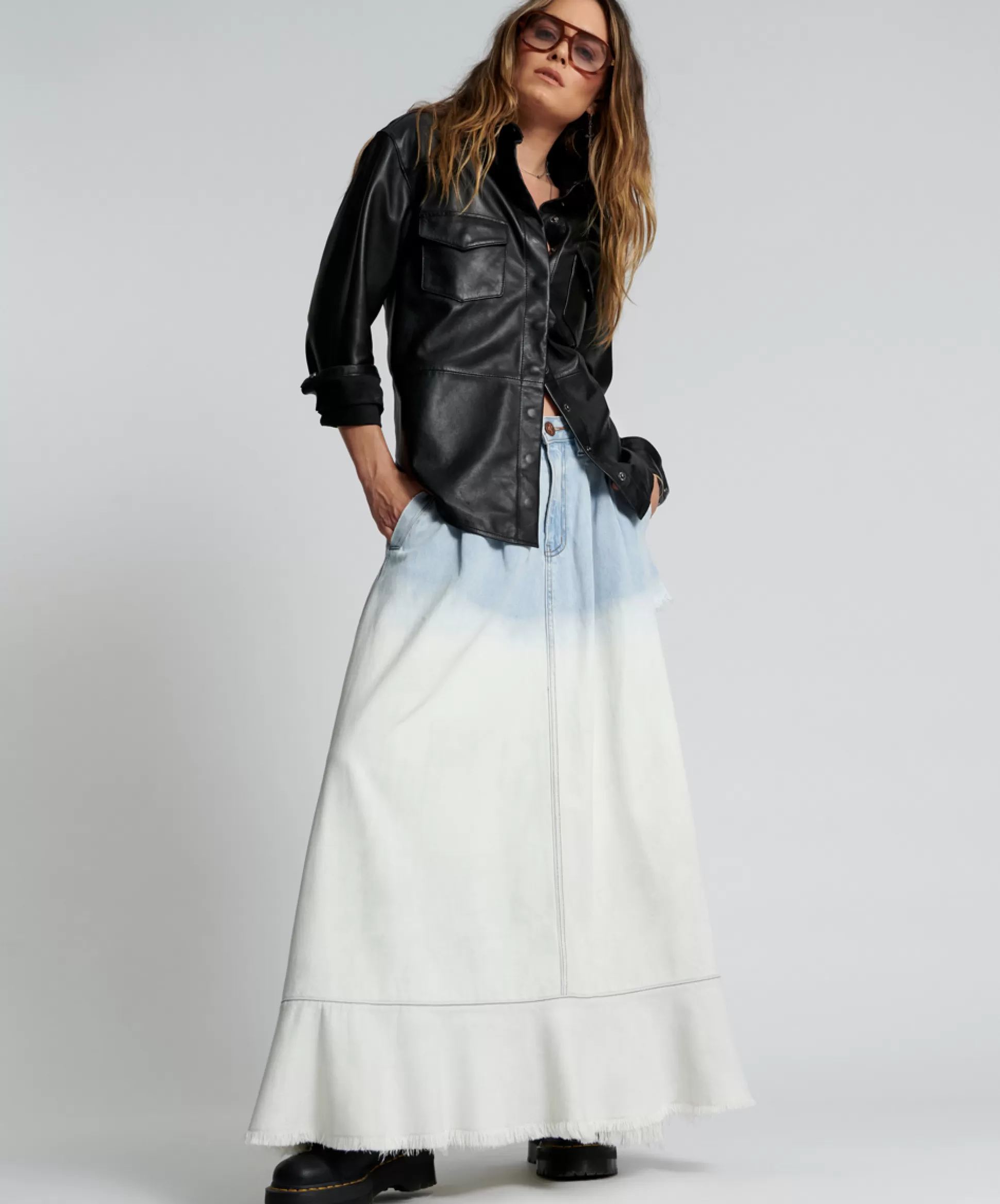 New ONE TEASPOON Dipped Casanova Maverick Skirt