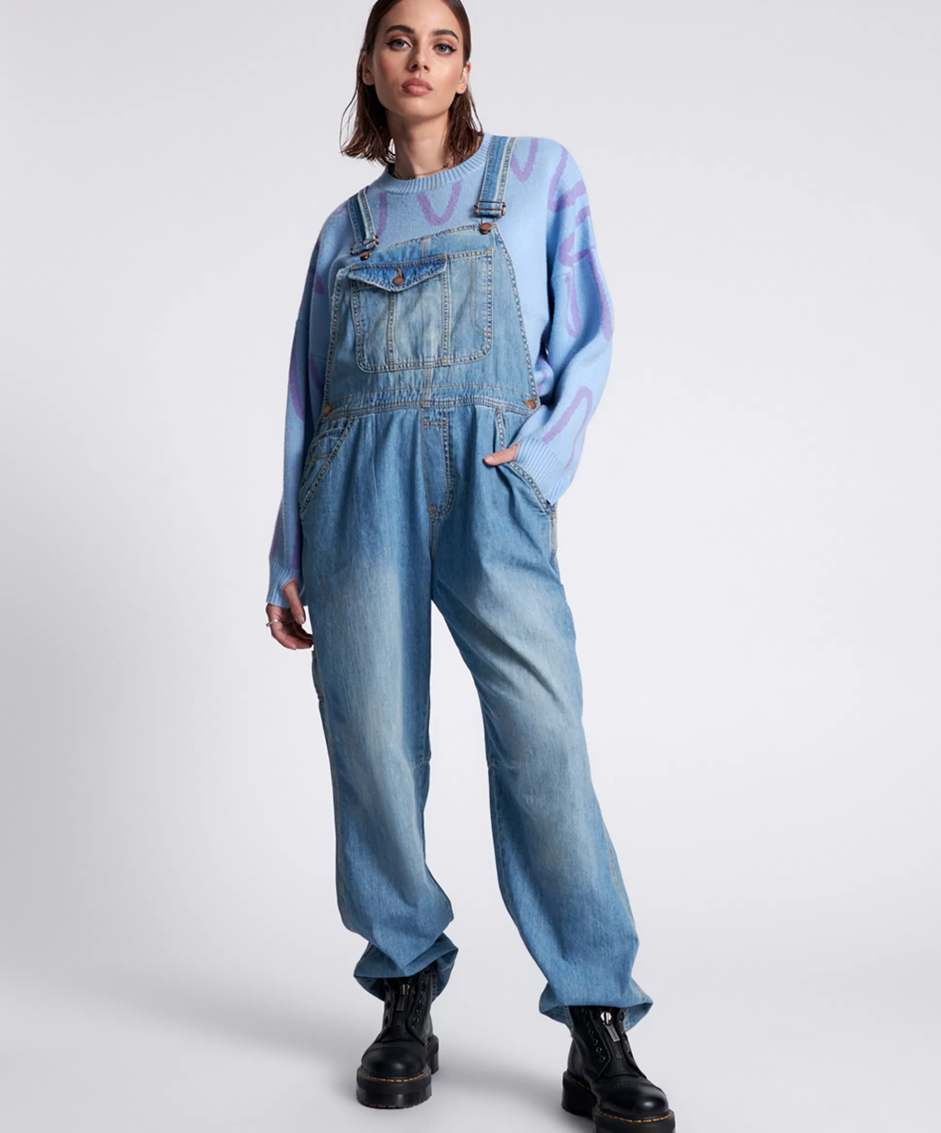 Outlet ONE TEASPOON Federal Stanton St Overalls