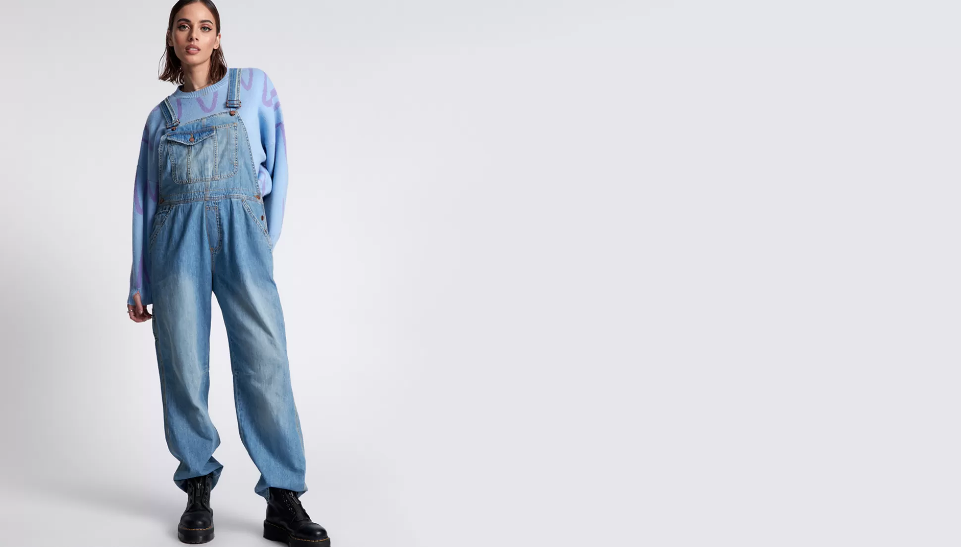 Outlet ONE TEASPOON Federal Stanton St Overalls