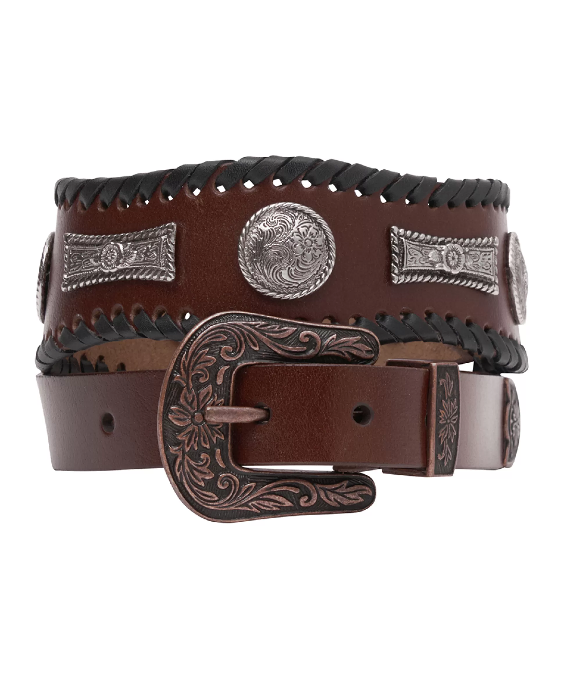 Online ONE TEASPOON Hitchhiker Studded Leather Belt