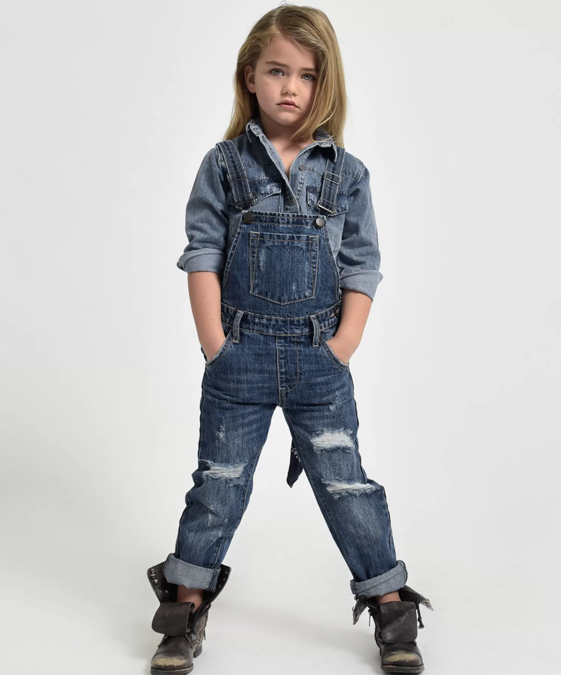 Discount ONE TEASPOON Kids Oxford Hooligan Overalls