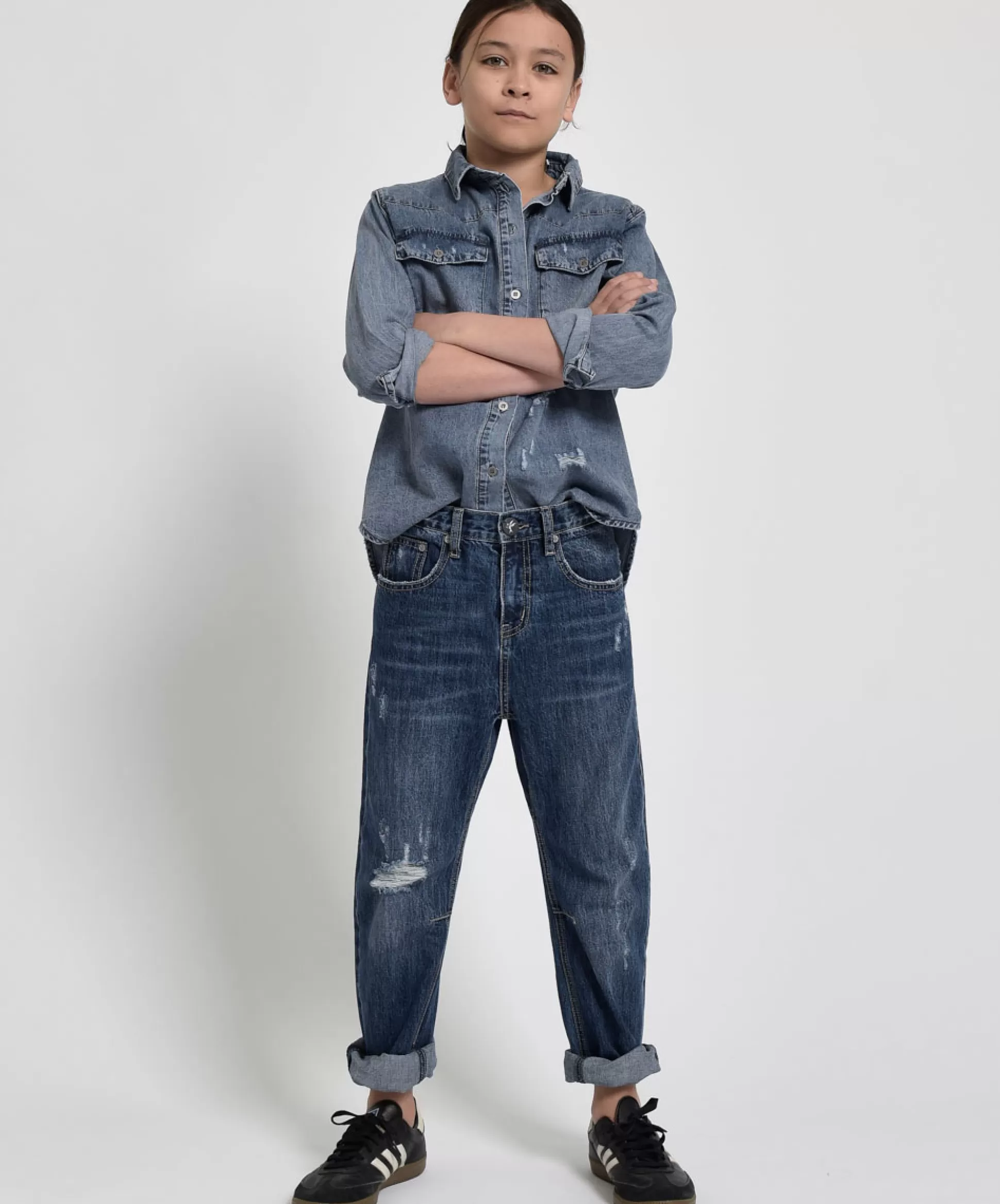 Sale ONE TEASPOON Kids Oxford Saints Boyfriend Jeans