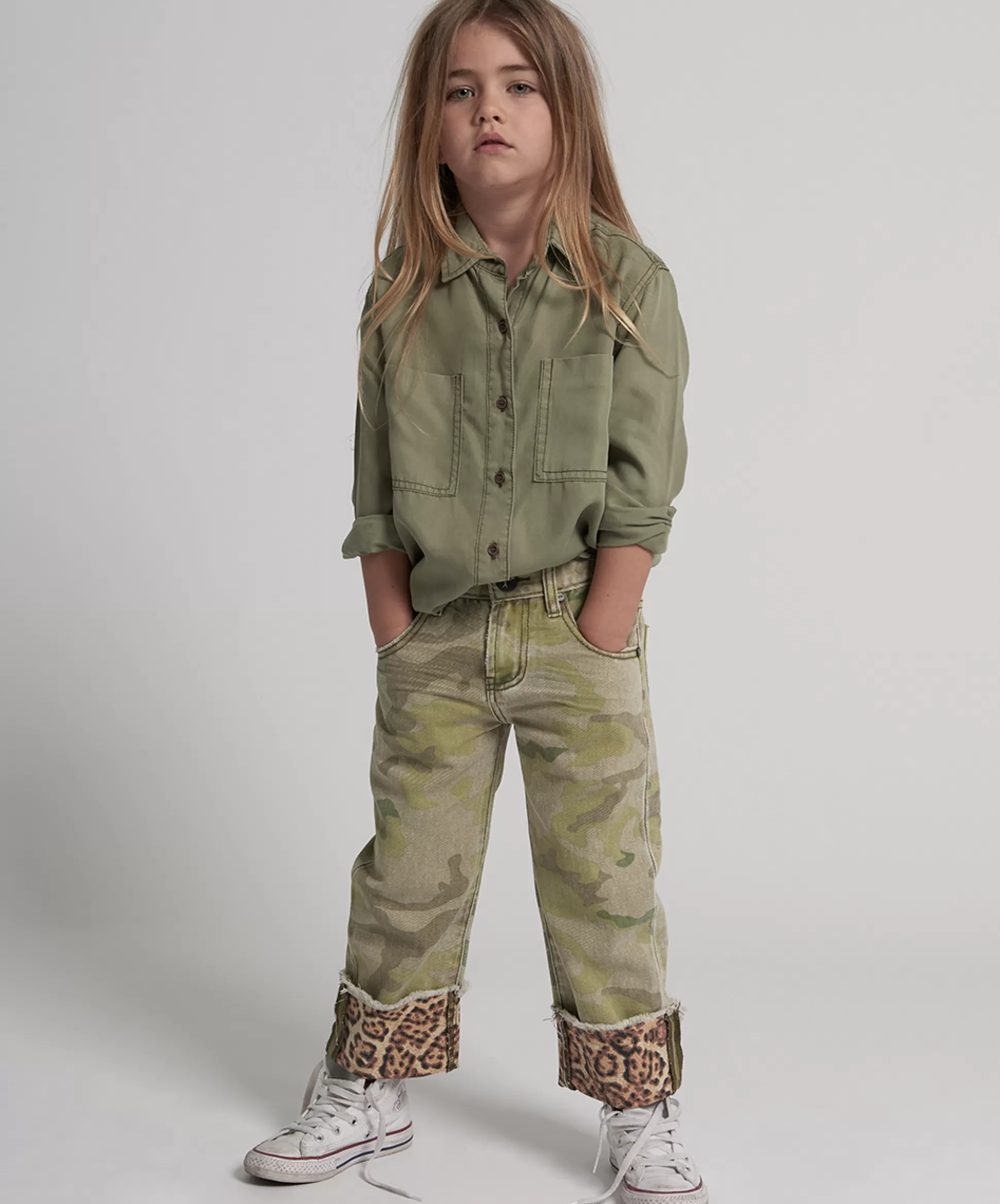 Best Sale ONE TEASPOON Kids Safari Camo Bandits Relaxed Jeans