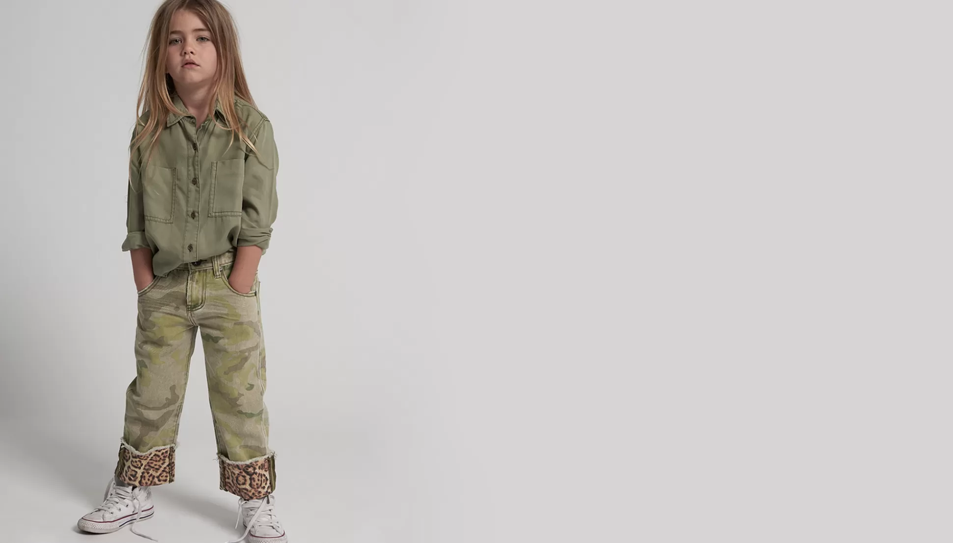 Best Sale ONE TEASPOON Kids Safari Camo Bandits Relaxed Jeans