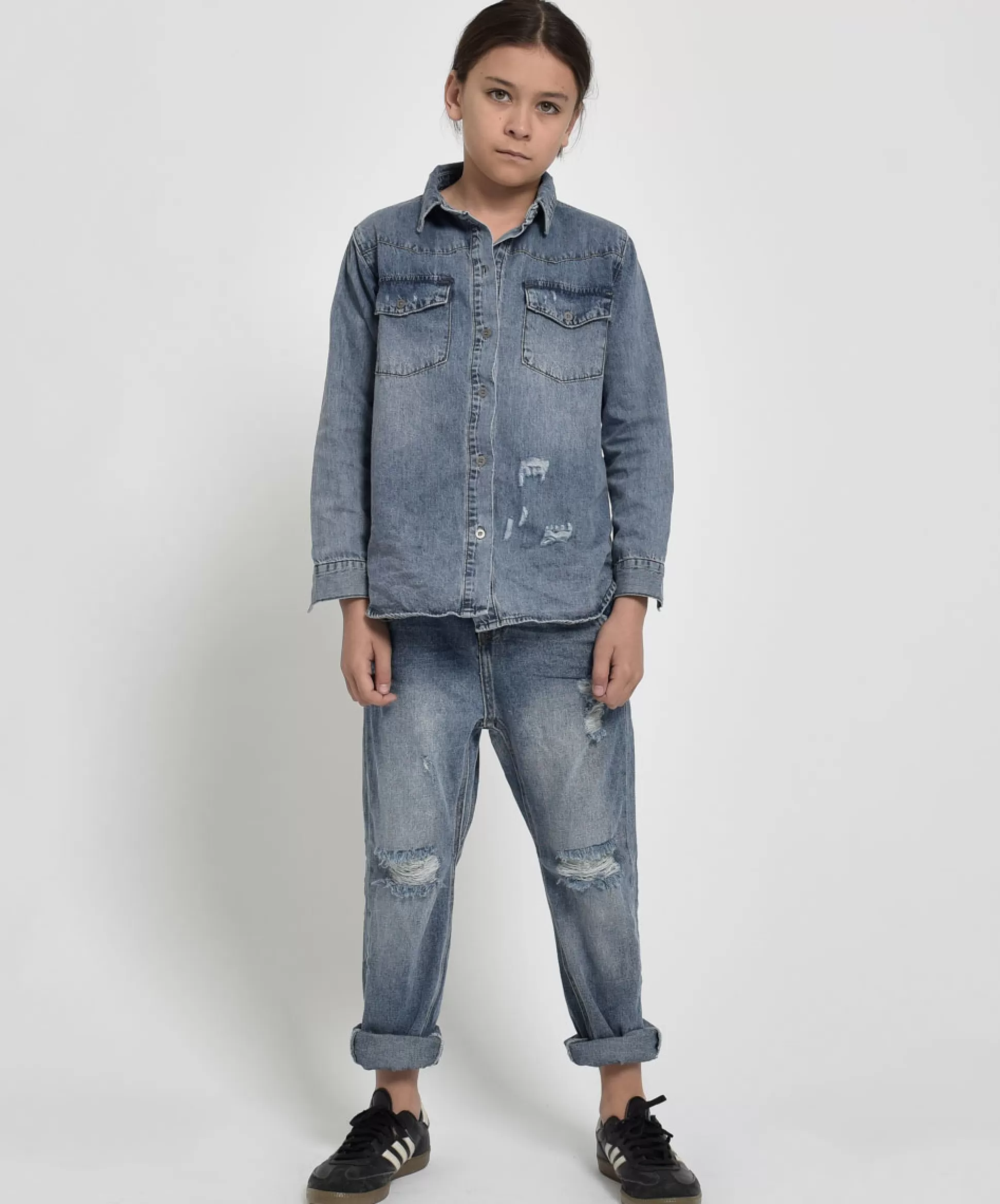 Cheap ONE TEASPOON Kids Storm Buoy Mr Relaxed Jeans