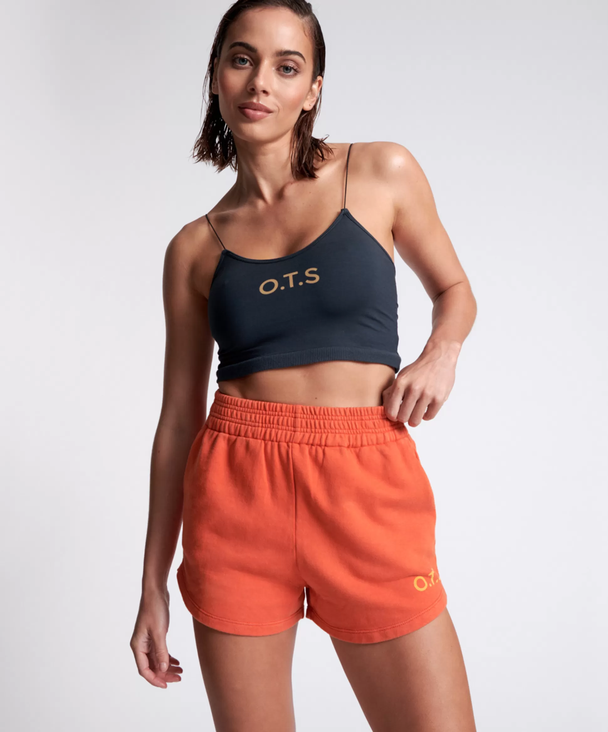 Clearance ONE TEASPOON Ots High Waist Hustle Shorts