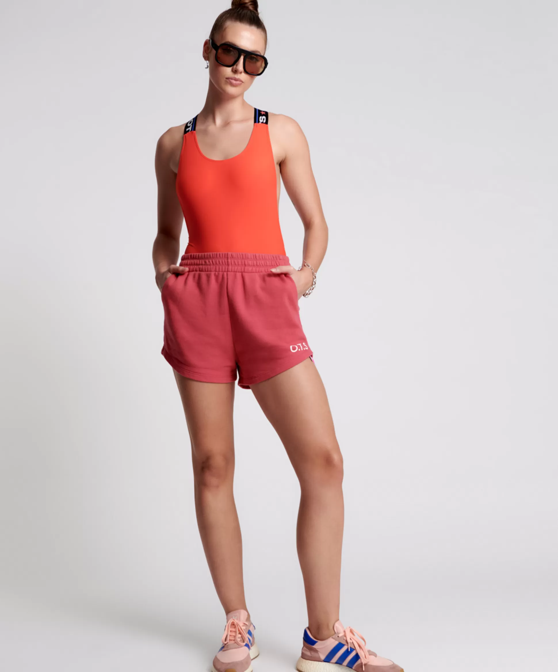 Online ONE TEASPOON Ots Pink High Waist Hustle Shorts