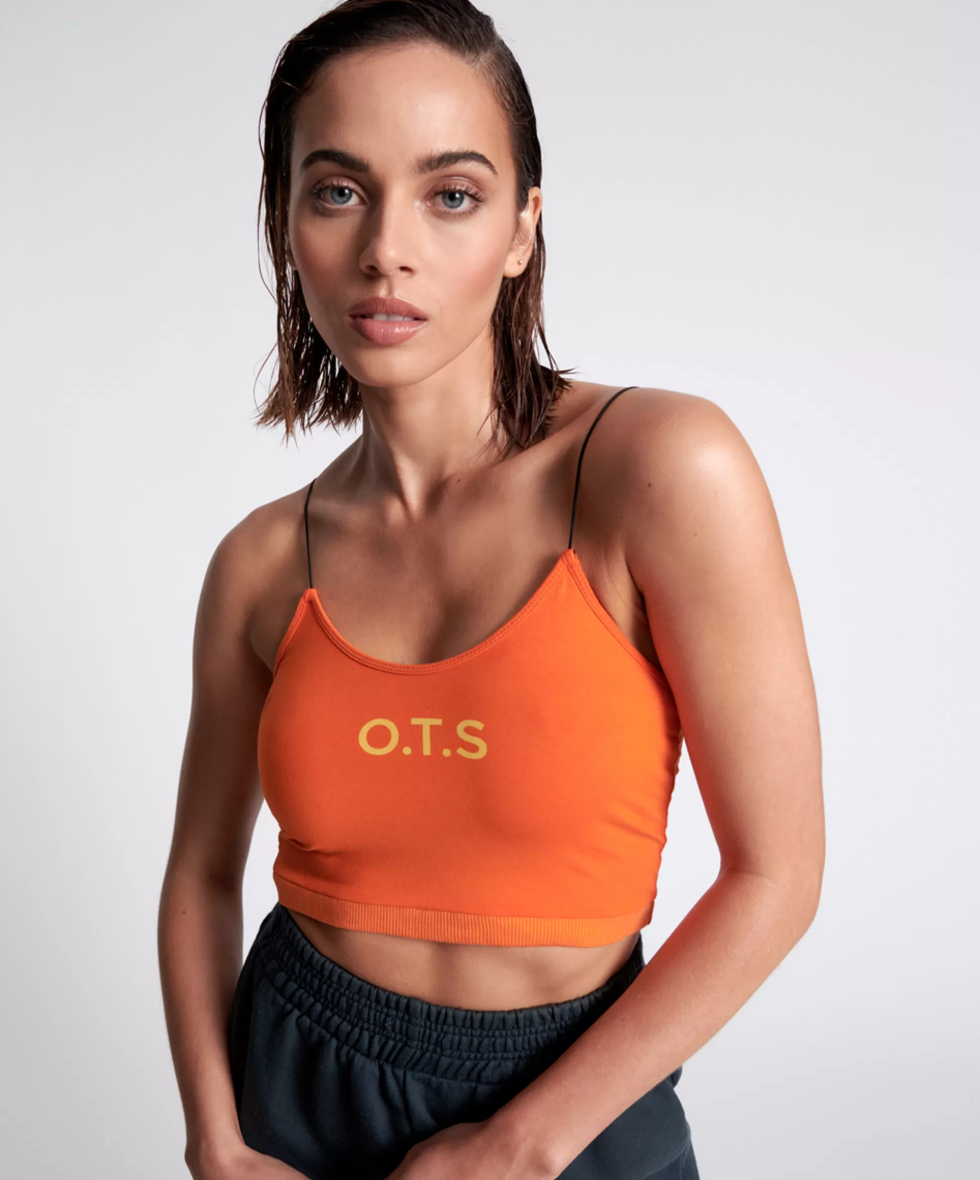 Cheap ONE TEASPOON Ots String Crop Top