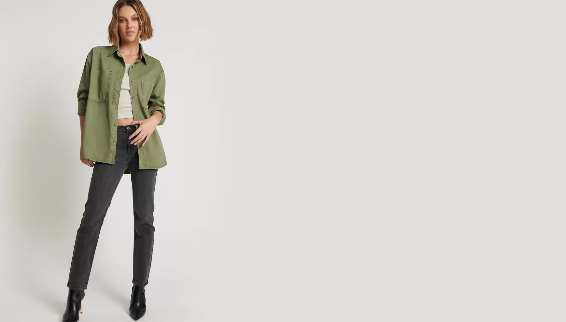 Discount ONE TEASPOON Super Khaki Soho Shirt