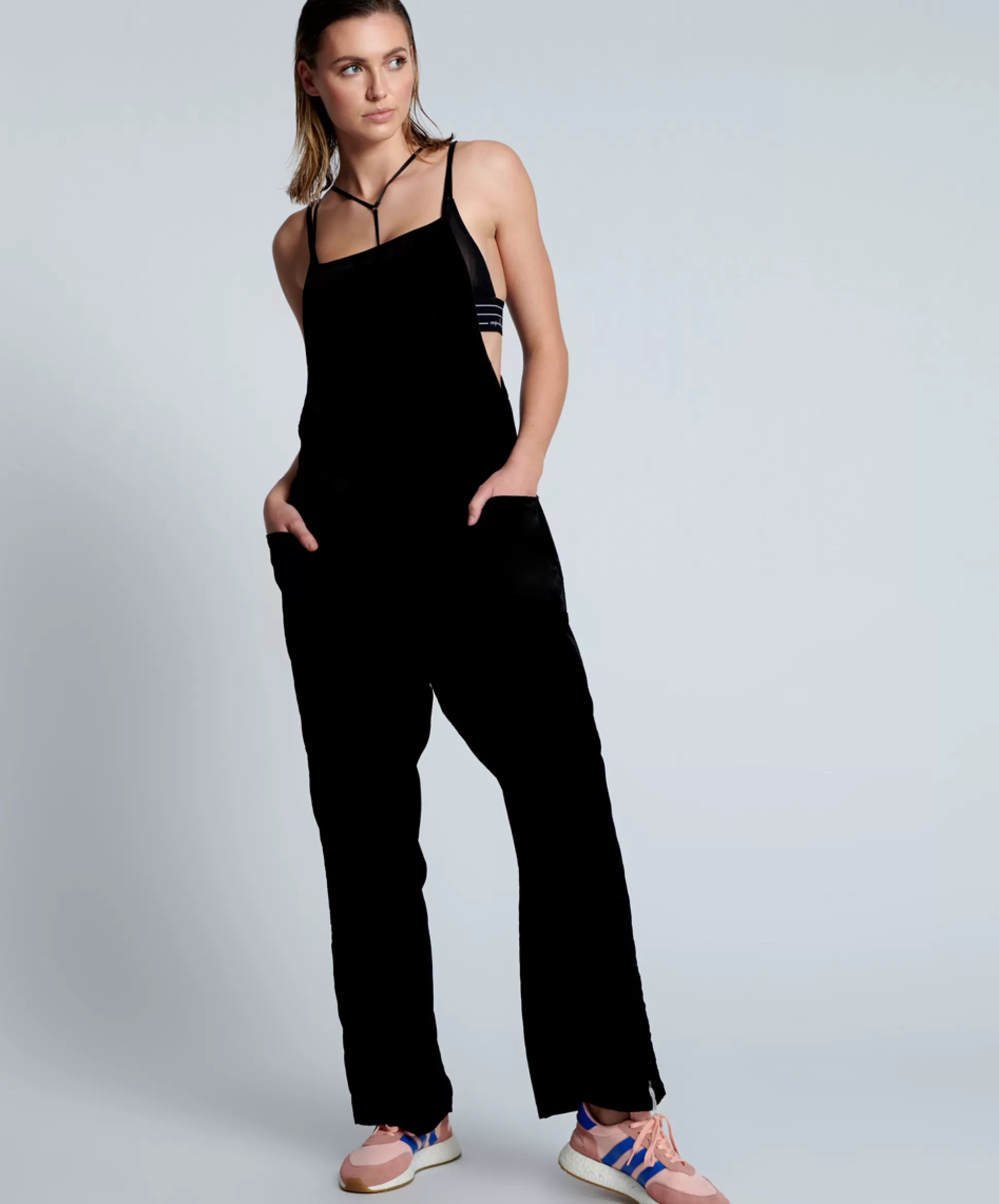 Hot ONE TEASPOON Velvet Night Lover Jumpsuit