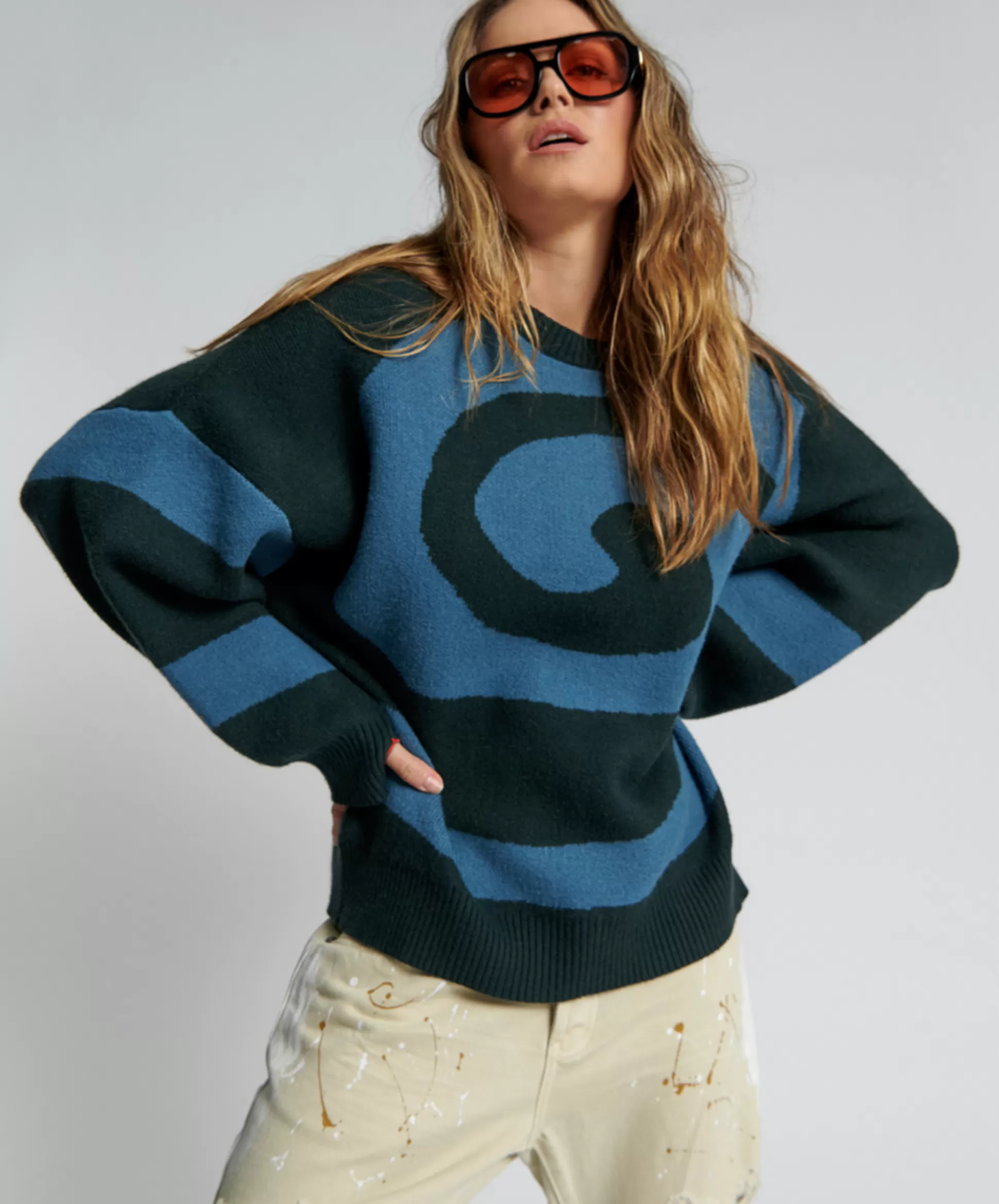 Best ONE TEASPOON Vortex Knit Sweater