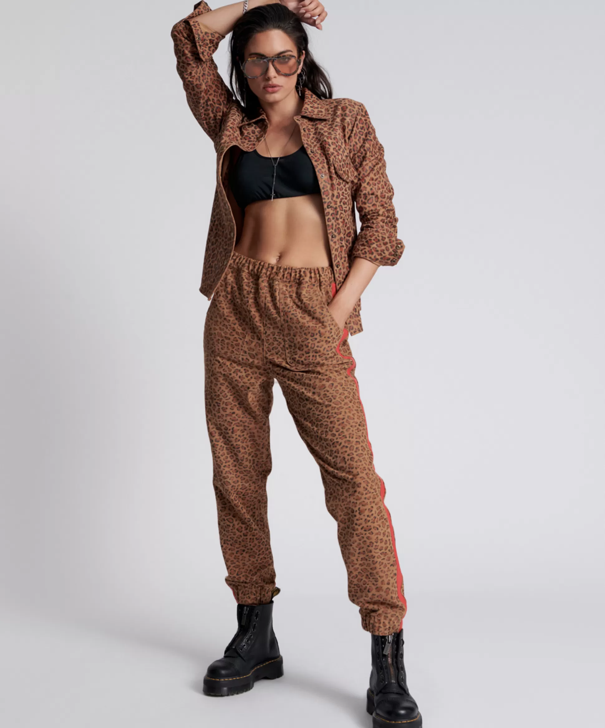 Online ONE TEASPOON Wild Thing Suede Shabbies Boyfriend Pants